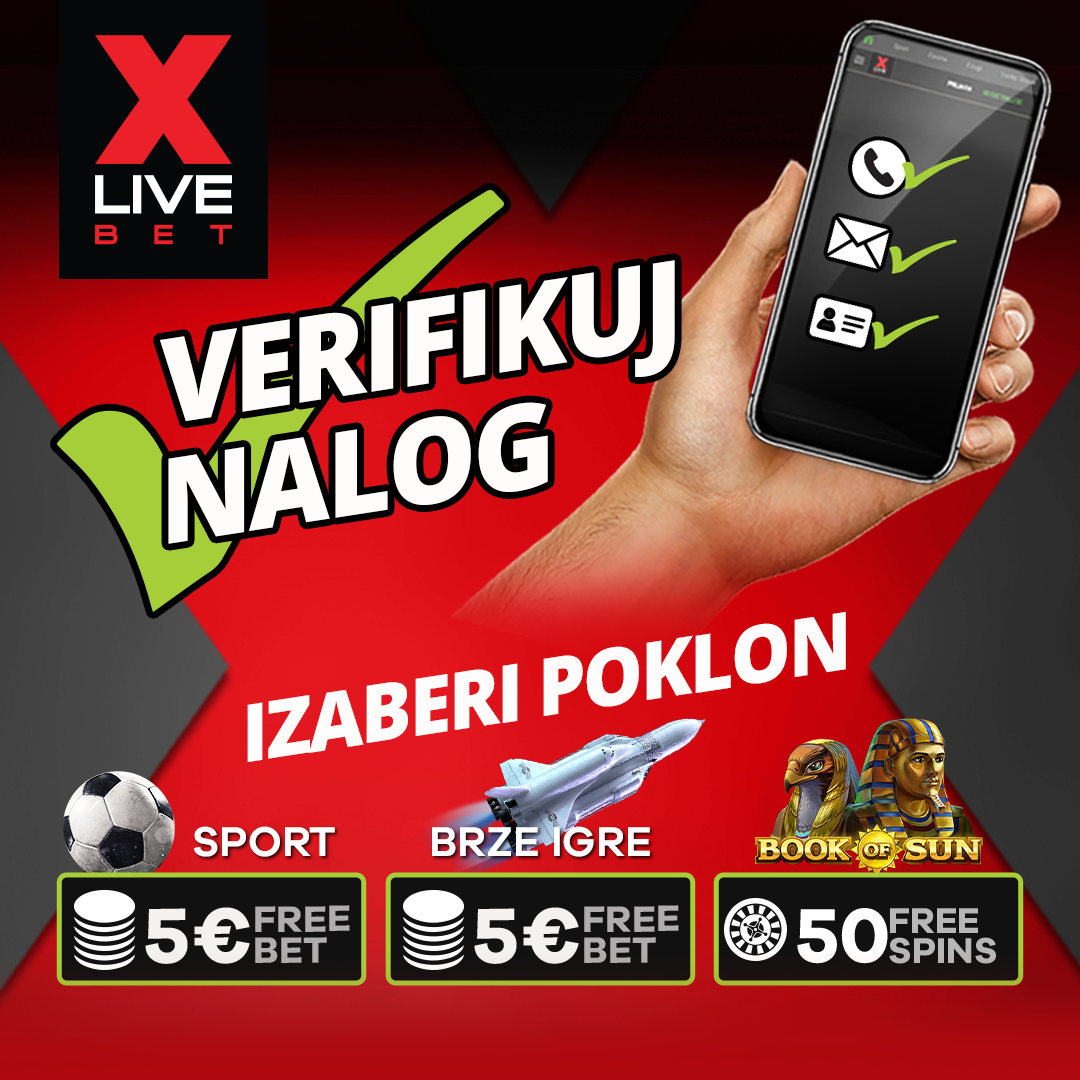 Verifikuj nalog i osvoji poklon