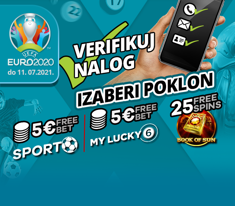 Verifikuj nalog i osvoji poklon
