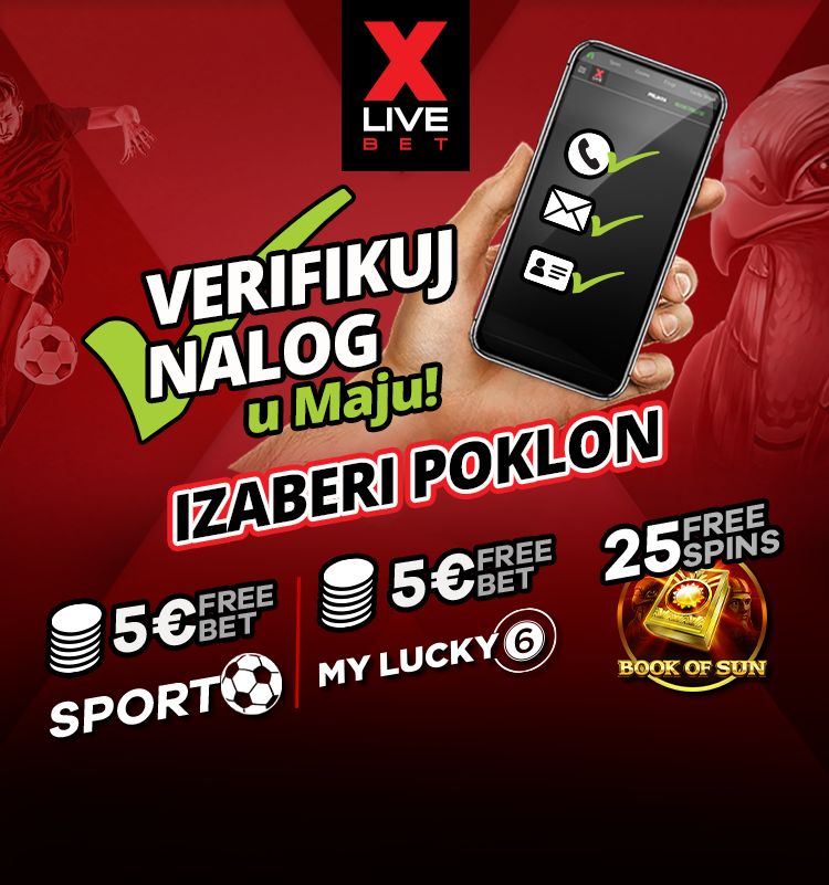 Verifikuj nalog i osvoji poklon
