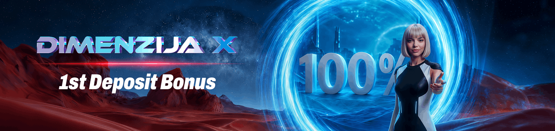 100% welcome bonus Casino or Sport bonus