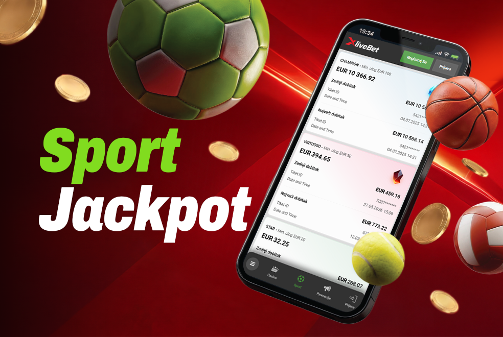 Sport Jackpot Promotion - Mobile Banner